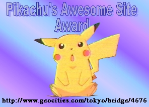 Pikachu's Awesome Site Award